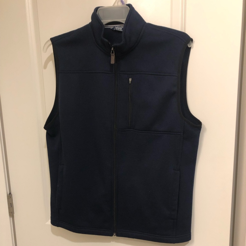 Izod men’s vest. Navy blue size medium